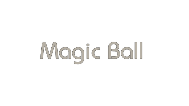 magic ball Logo