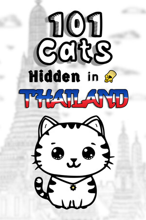 101 Cats Hidden in Thailand.