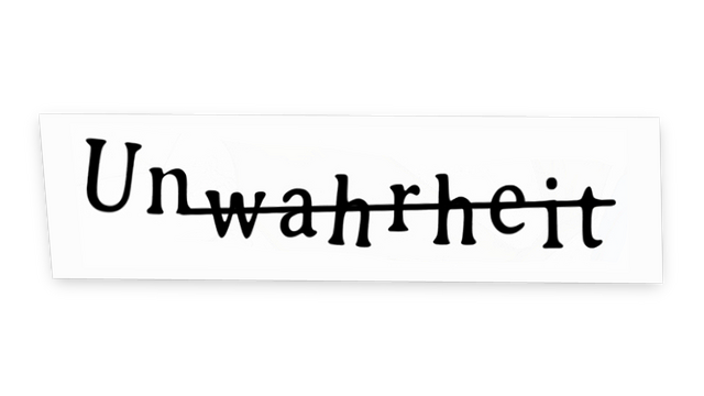 Unwahrheit Logo