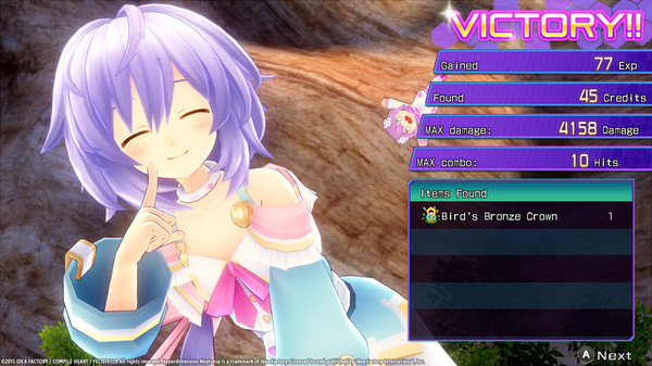 Скриншот из Hyperdimension Neptunia Re;Birth3 V Generation