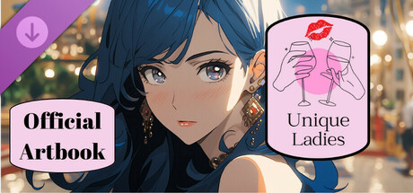 Unique Ladies Official Artbook cover art