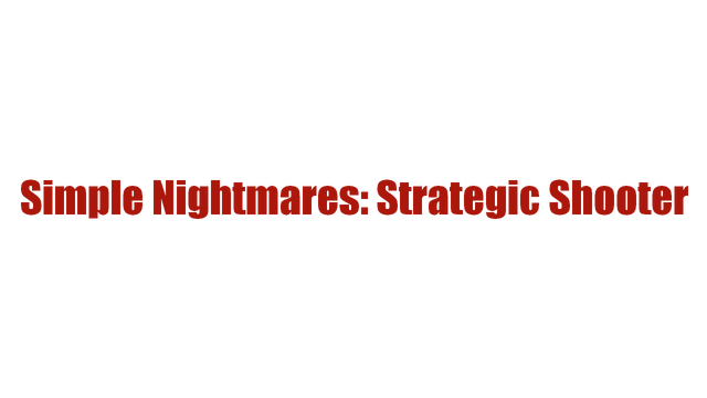 Simple Nightmares: Strategic Shooter Logo