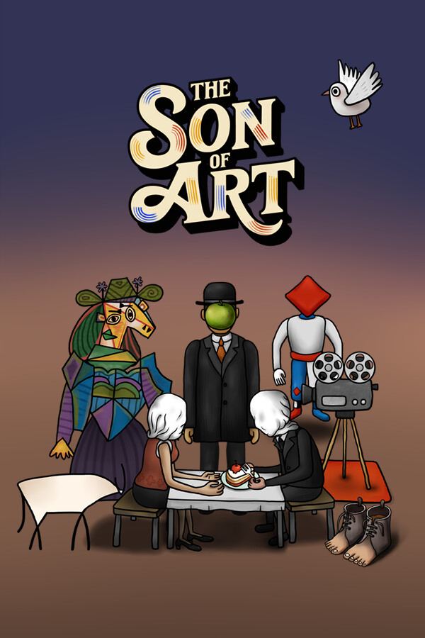 Steam portrait for The Son of Art.