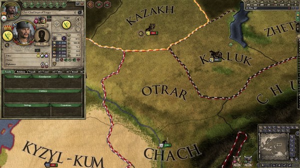 Скриншот из Crusader Kings II: Horse Lords