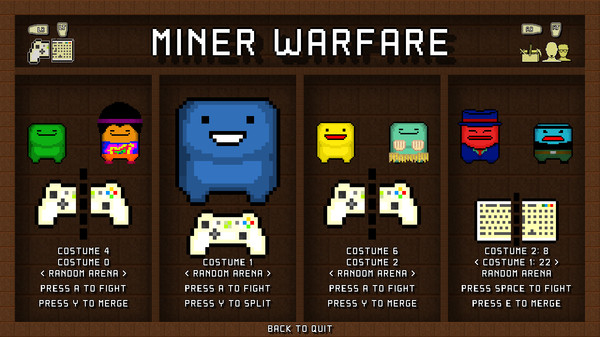 Miner Warfare game for Linux 1