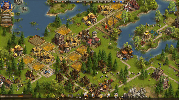 Скриншот из The Settlers Online