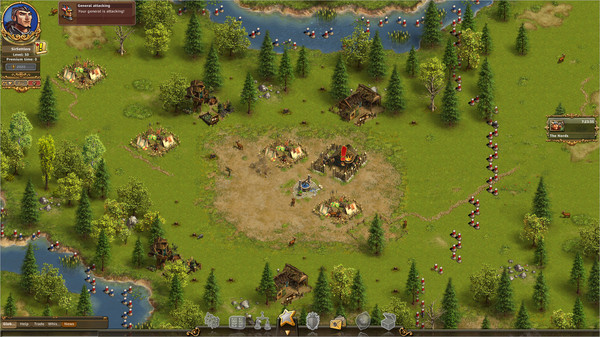Скриншот из The Settlers Online