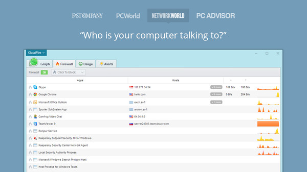 GlassWire game for windows Pc 1