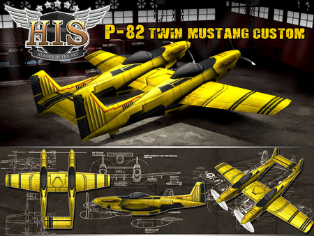 Скриншот из HIS - [P-82] Twin mustang custom Pack