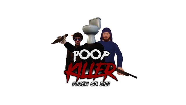 Poop Killer - Flush or Die Logo