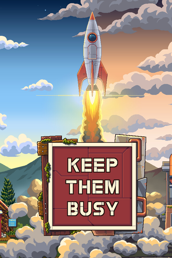 Steam portrait for Keep Them Busy.