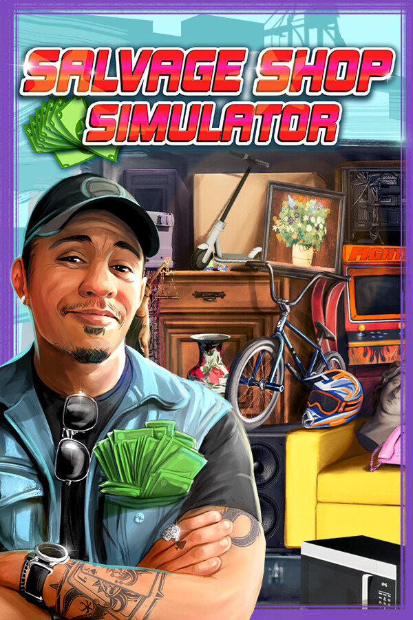 Steam portrait for Salvage Shop Simulator.