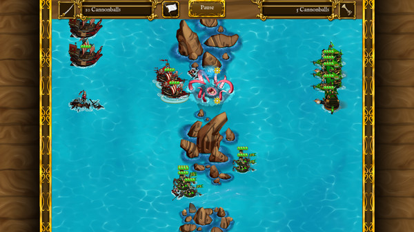 Pirates vs Corsairs: Davy Jones's Gold screenshot