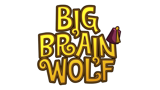 Big Brain Wolf Logo