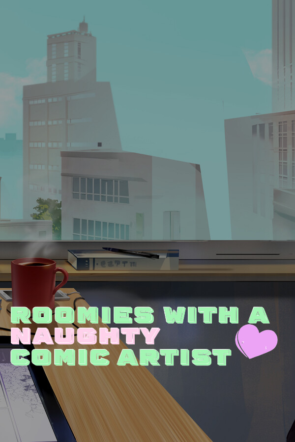Steam portrait for Roomies with a Naughty Comic Artist.