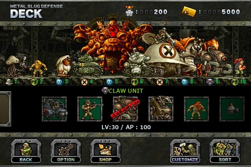 Скриншот из METAL SLUG DEFENSE