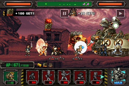 Скриншот из METAL SLUG DEFENSE