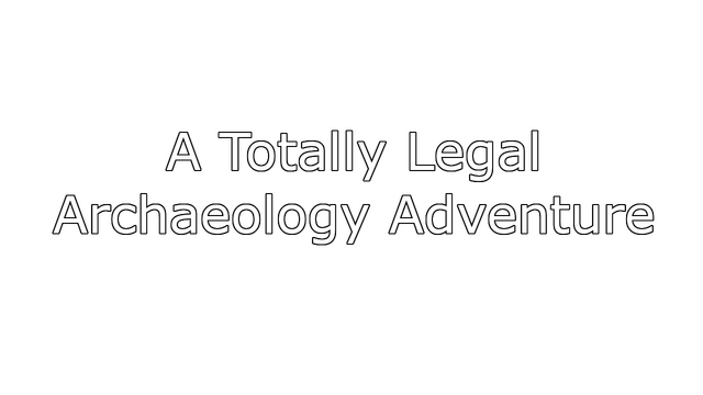 A Totally Legal Archaeology Adventure Logo