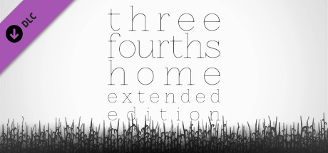 Three Fourths Home: Extended Edition - Art Book & Soundtrack cover art