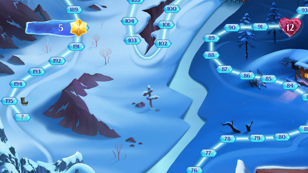 Скриншот из Frozen Free Fall: Snowball Fight