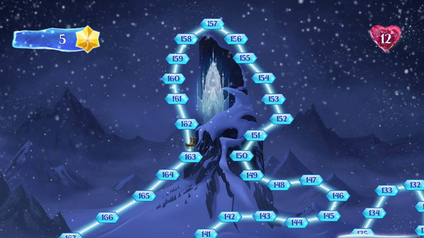 Скриншот из Frozen Free Fall: Snowball Fight