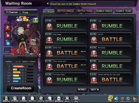Скриншот из Rumble Fighter: Unleashed