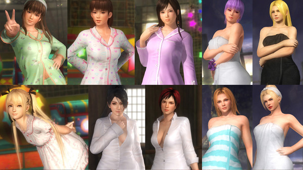 Скриншот из DOA5LR Variety Costume Set