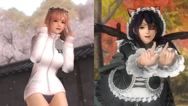 Скриншот из DOA5LR - SENRAN KAGURA Mashup Costume Set