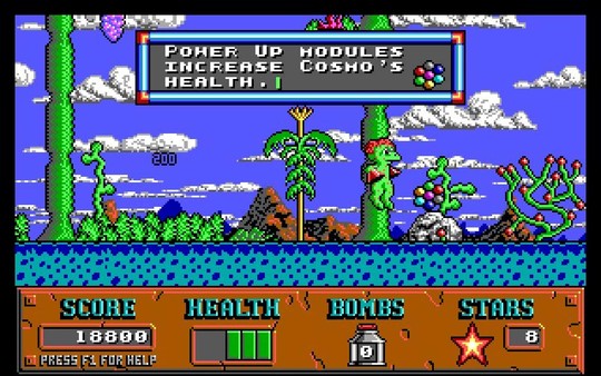 Скриншот из Cosmo's Cosmic Adventure