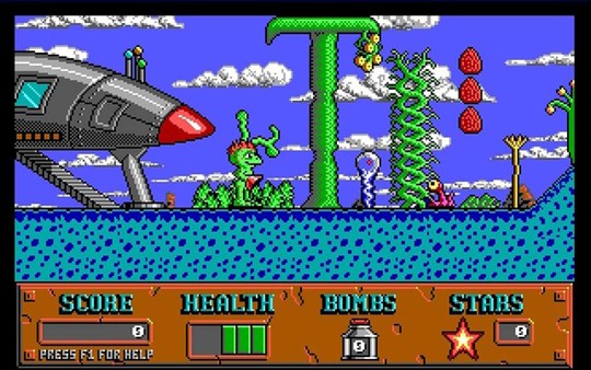 Скриншот из Cosmo's Cosmic Adventure