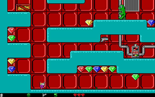 Скриншот из Crystal Caves