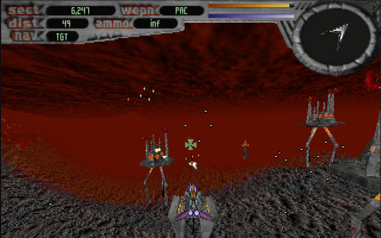 Terminal Velocity game for Linux 1