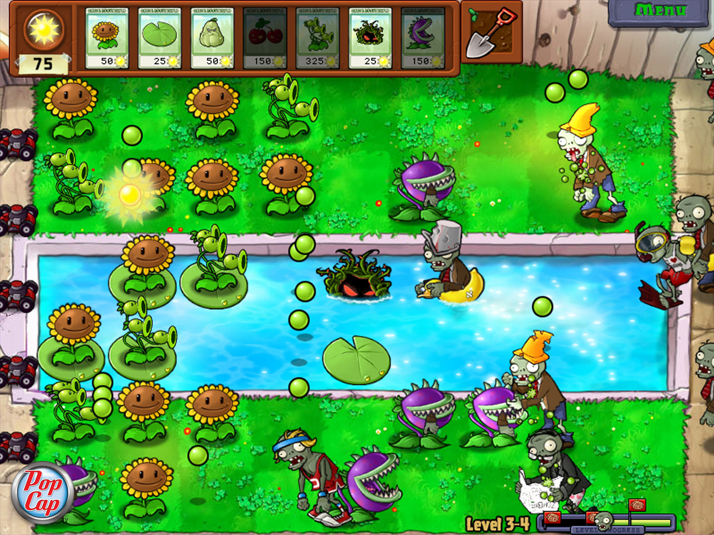 Image result for plants vs zombie"