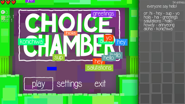 Скриншот из Choice Chamber