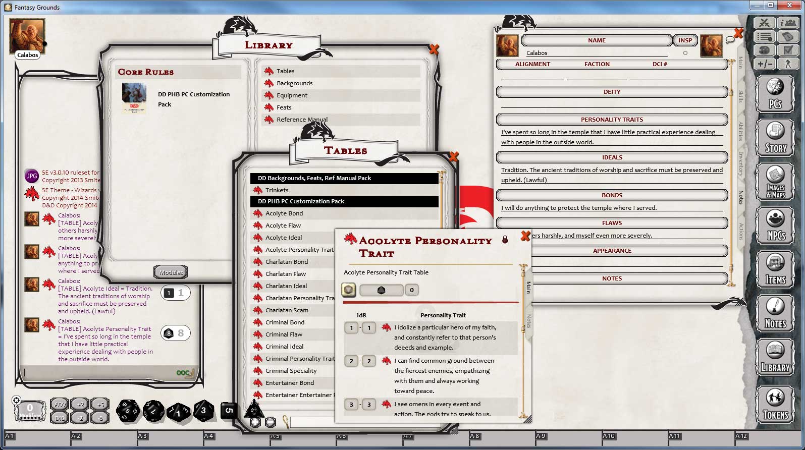 fantasy grounds d d