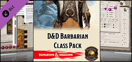 Fantasy Grounds - D&D Barbarian Class Pack cover art