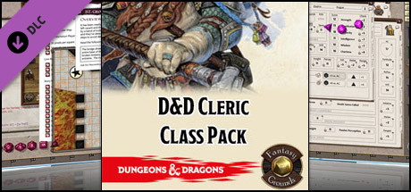 Fantasy Grounds - D&D Cleric Class Pack cover art
