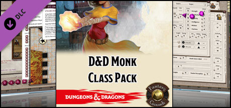Fantasy Grounds - D&D Monk Class Pack cover art