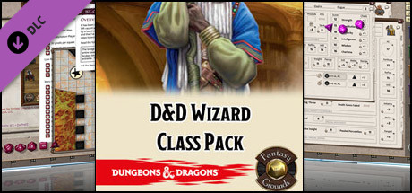 Fantasy Grounds - D&D Wizard Class Pack cover art