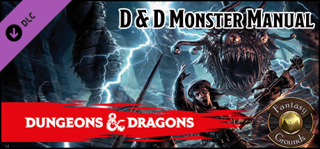 Fantasy Grounds - D&D Monster Manual cover art