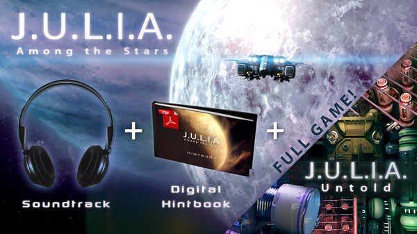 Скриншот из J.U.L.I.A.:Among the Stars - Soundtrack + Hintbook