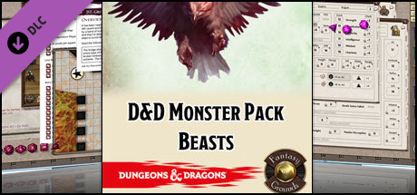 Fantasy Grounds - D&D Monster Pack - Beasts