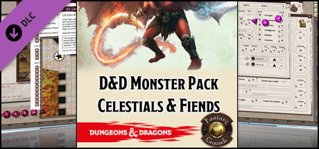 Fantasy Grounds - D&D Monster Pack - Celestials & Fiends