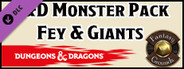Fantasy Grounds - D&D Monster Pack - Fey & Giants