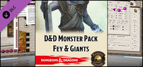 Fantasy Grounds - D&D Monster Pack - Fey & Giants cover art