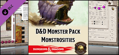 Fantasy Grounds - D&D Monster Pack - Monstrosities cover art