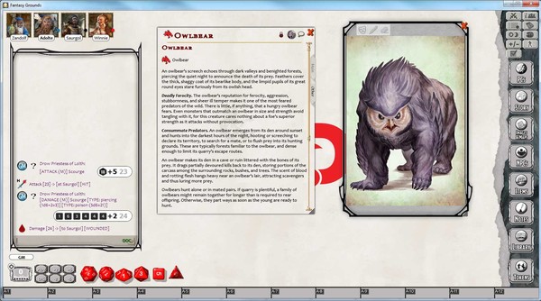 Скриншот из Fantasy Grounds - D&D Monster Pack - Monstrosities