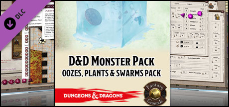 Fantasy Grounds - D&D Monster Pack - Oozes, Plants & Swarms