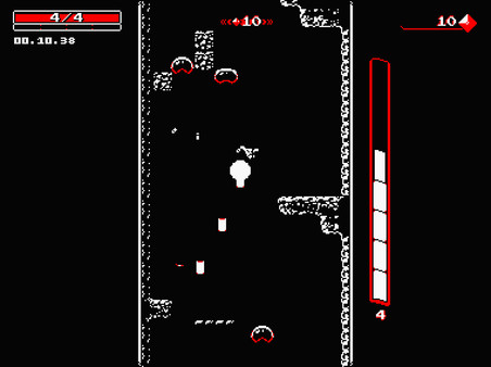 Скриншот из Downwell