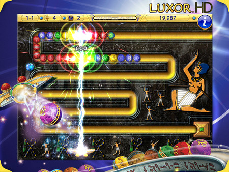 Luxor HD screenshot